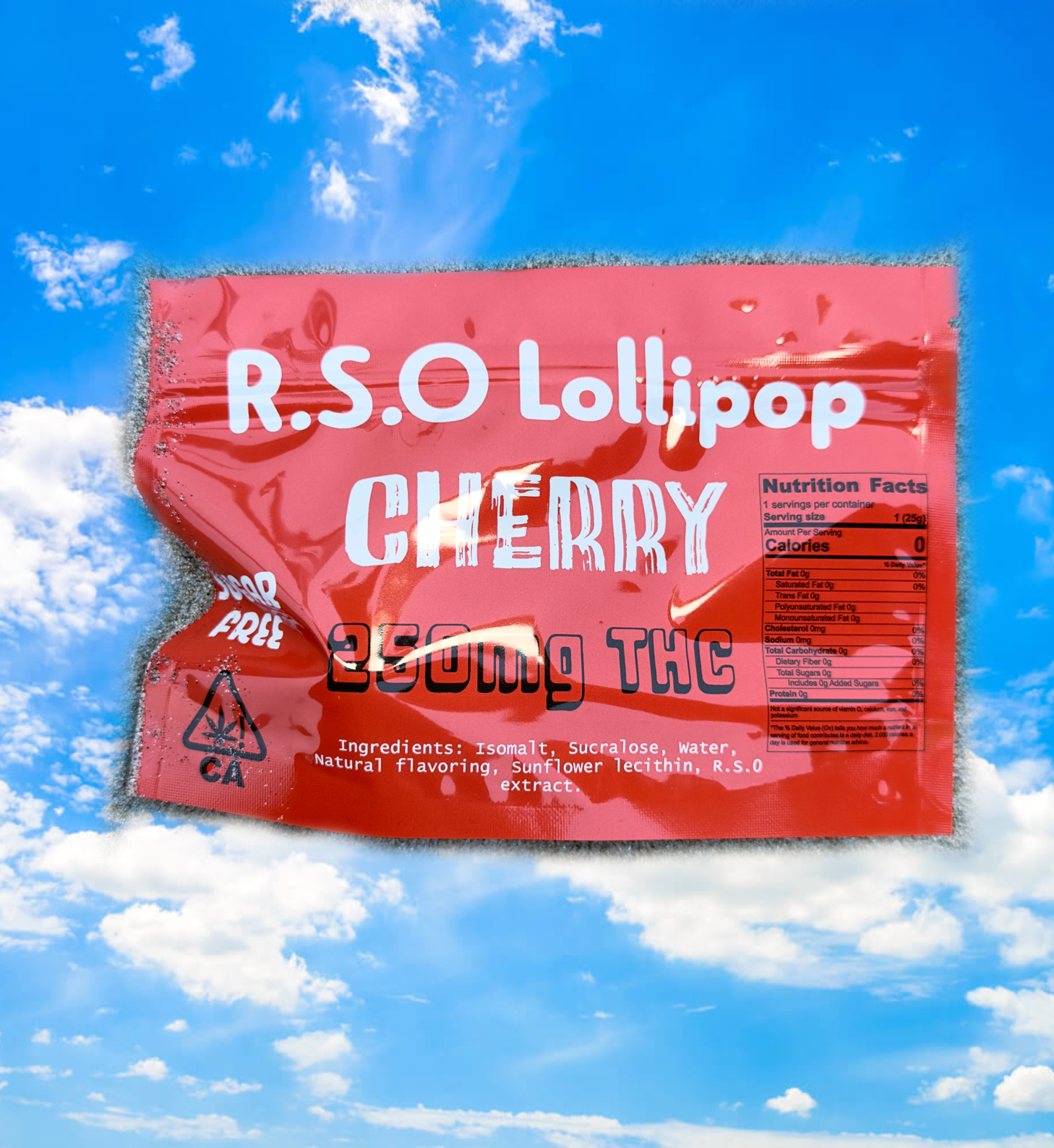 Cherry Lollipop (Sugar Free)