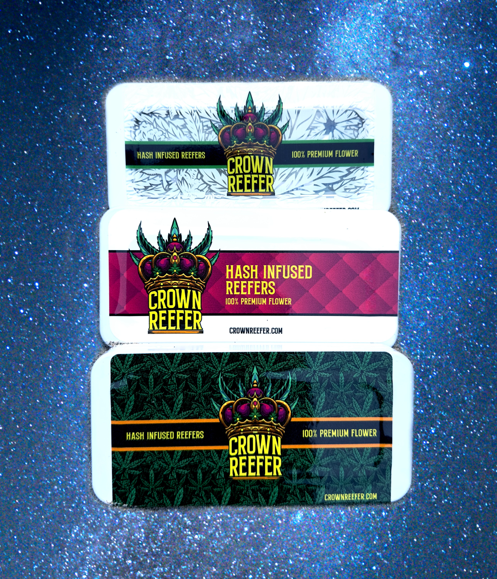 Crown Reefer Triple Pack (Indica/Sativa/Hybrid)
