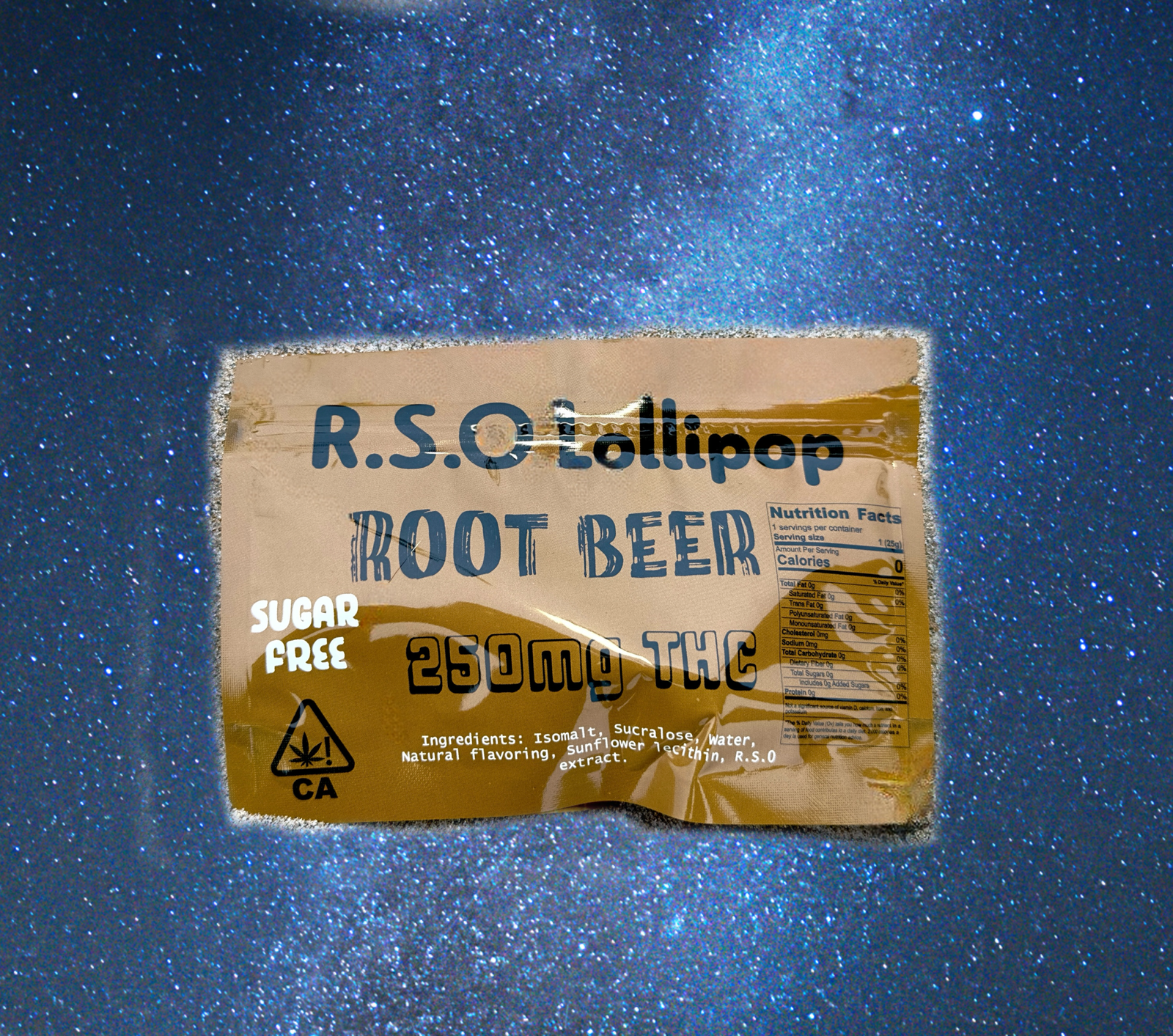 Root Beer Lollipop (Sugar Free)